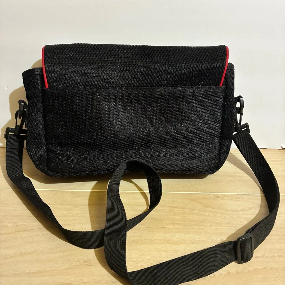 Zeon Portable Gaming Electronic Music Crossbody Bag Adjustable Black 7X11 Travel